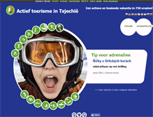 Tablet Screenshot of nl.aktivni-turistika.cz