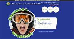 Desktop Screenshot of en.aktivni-turistika.cz
